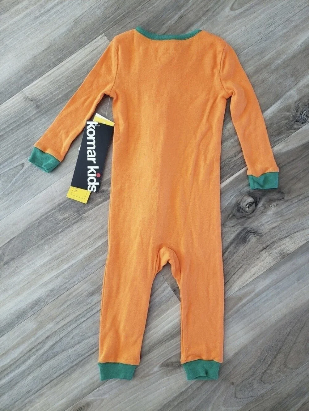 NEW Glow in the Dark Pumpkin Pajamas/Costume. 18 month. Boy/Girl. Komar Kids